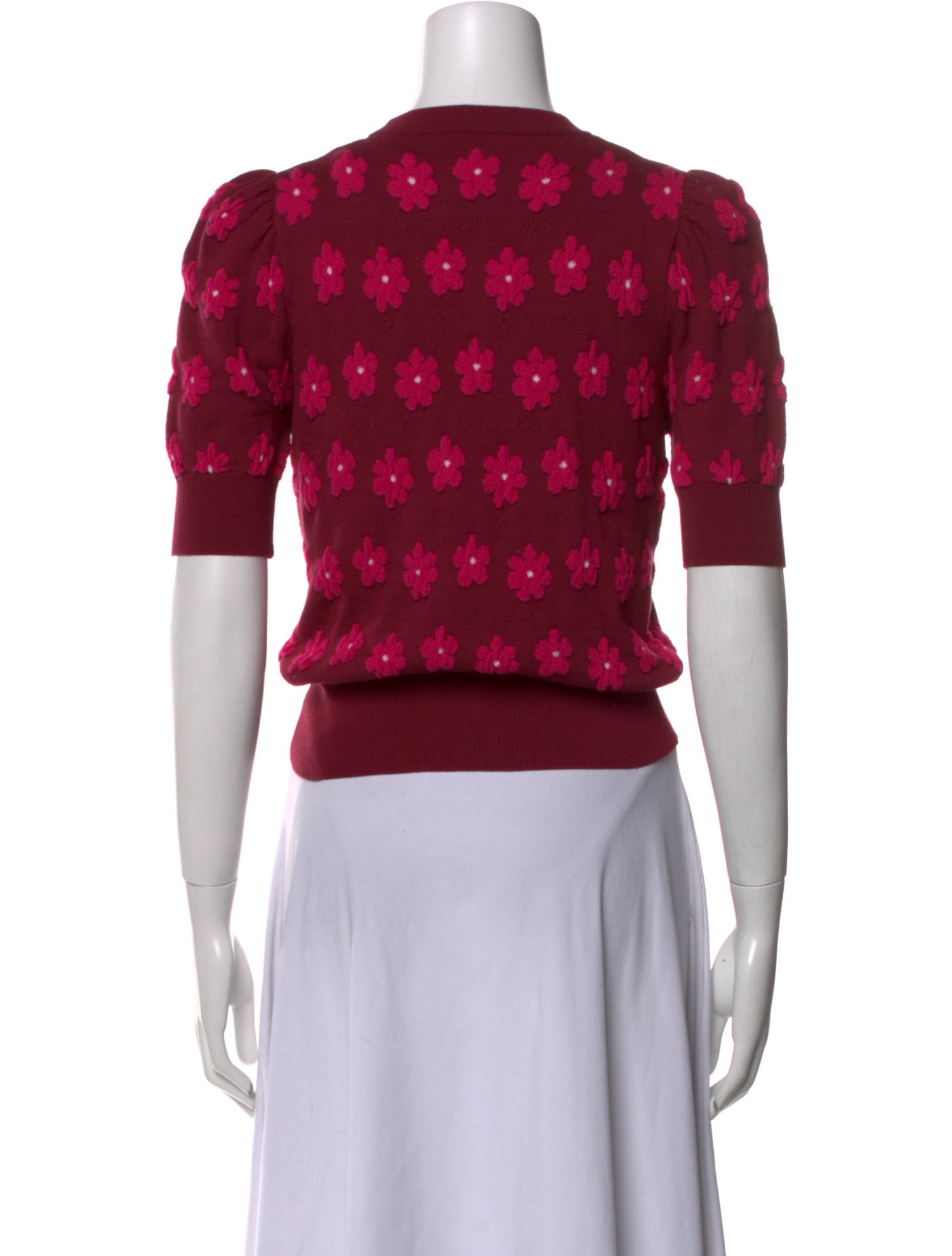 Kate Spade New York Wool Floral Print Sweater