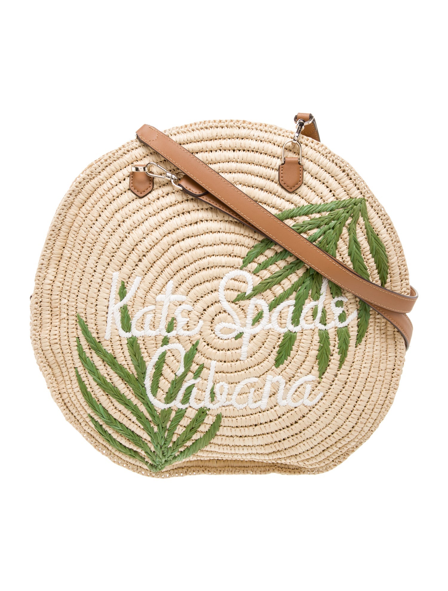 Kate Spade New York Straw Crossbody Bag