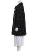 Kate Spade New York Wool Polka Dot Print Coat