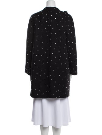 Kate Spade New York Wool Polka Dot Print Coat