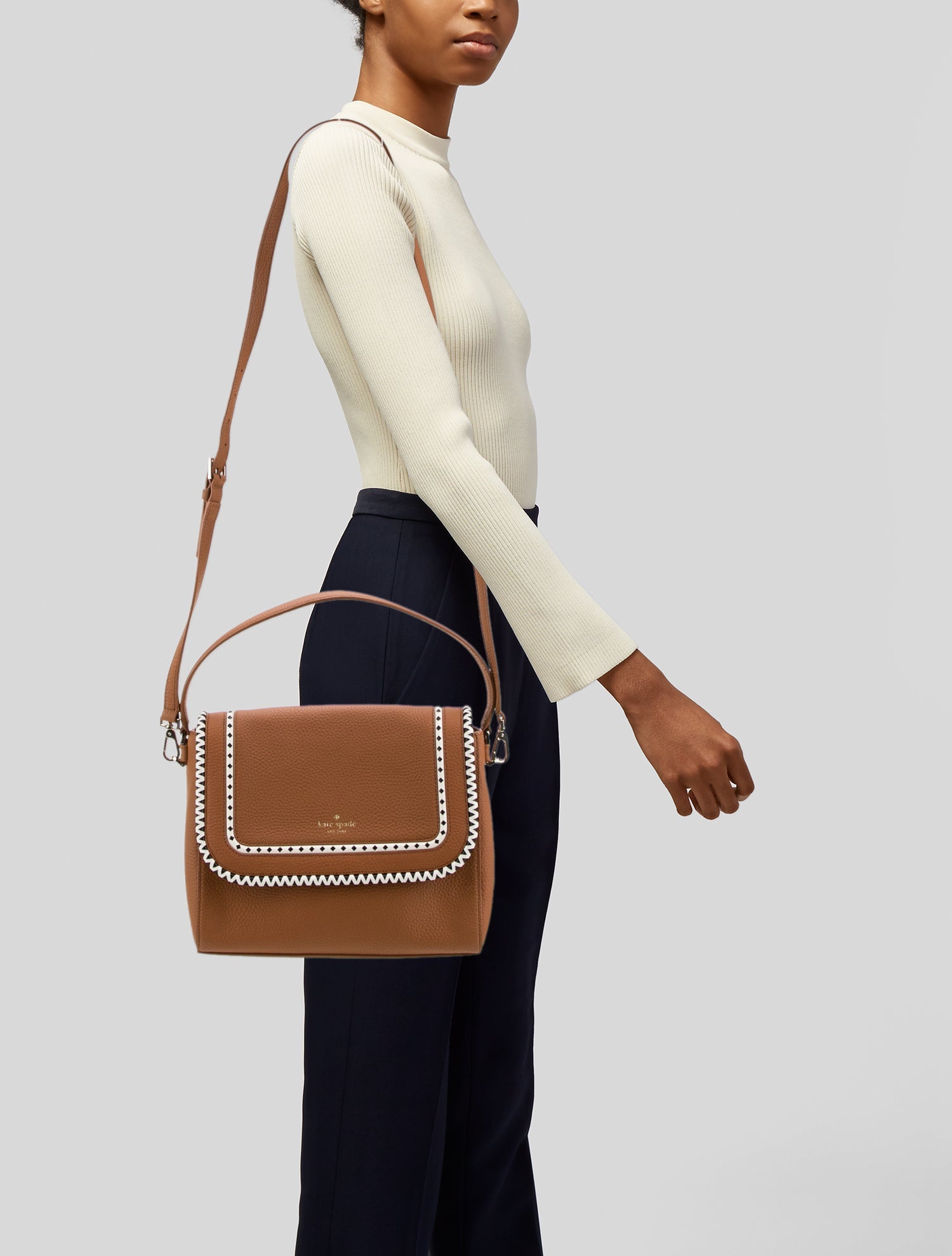 Kate Spade New York Leather Top Handle Bag w/ Tags