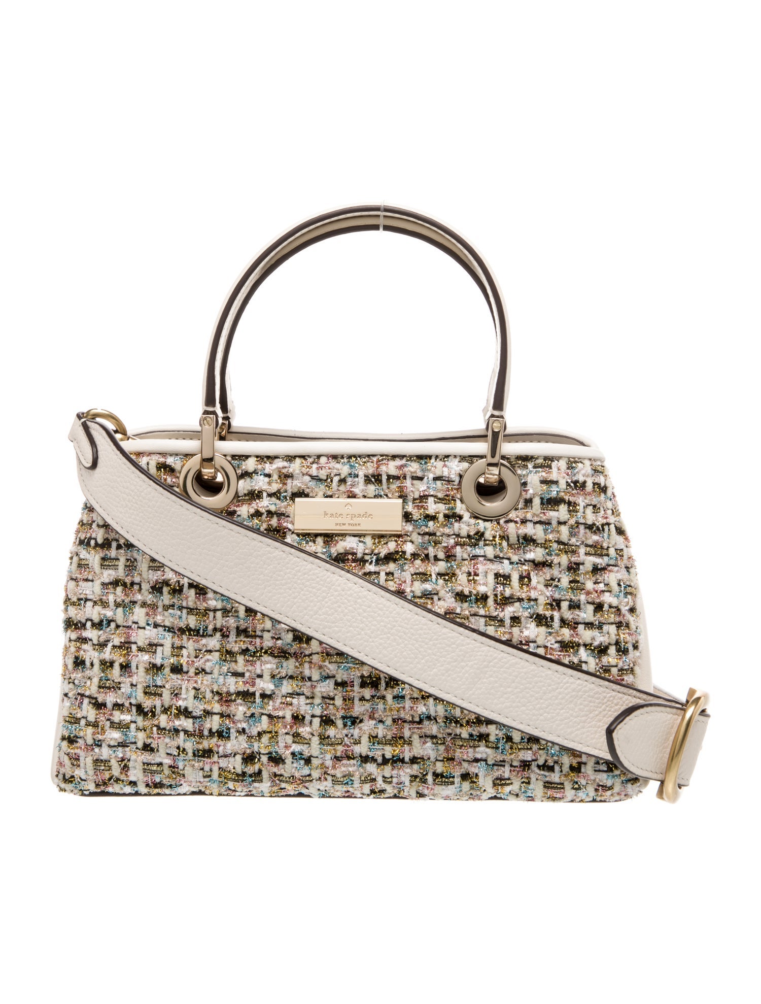Kate Spade New York Tweed Top Handle Bag