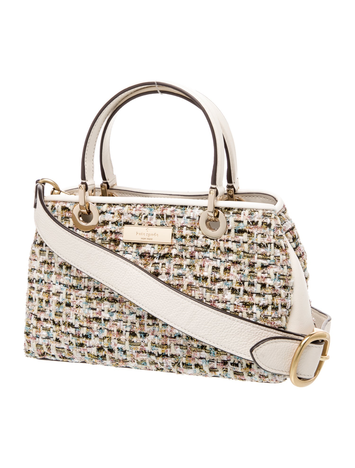 Kate Spade New York Tweed Top Handle Bag