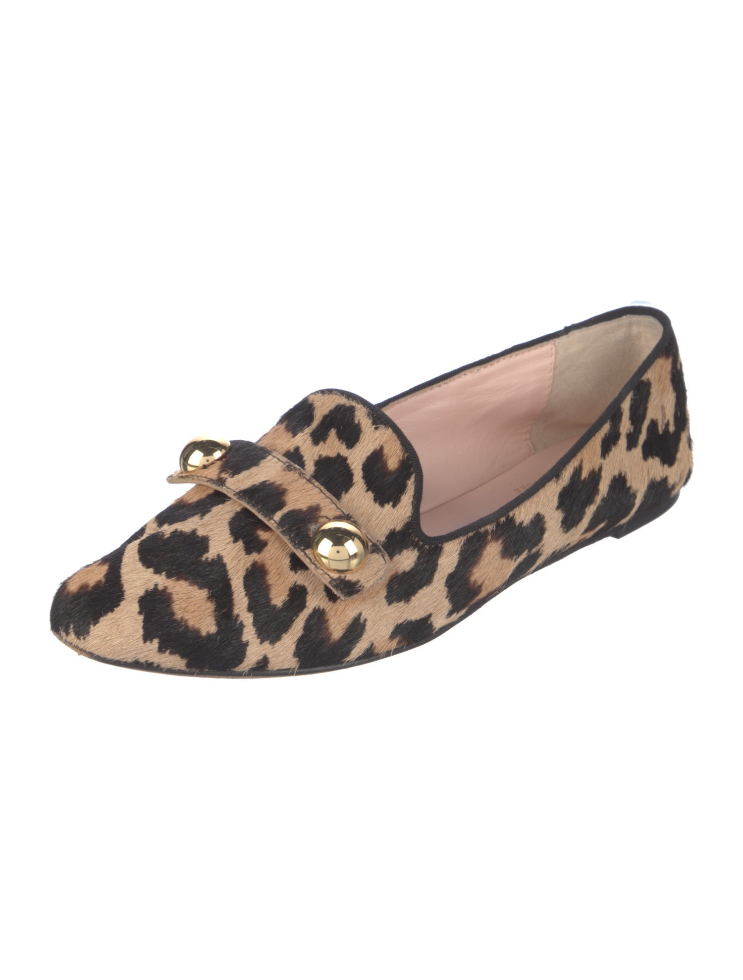 Kate Spade New York Ponyhair Animal Print Loafers