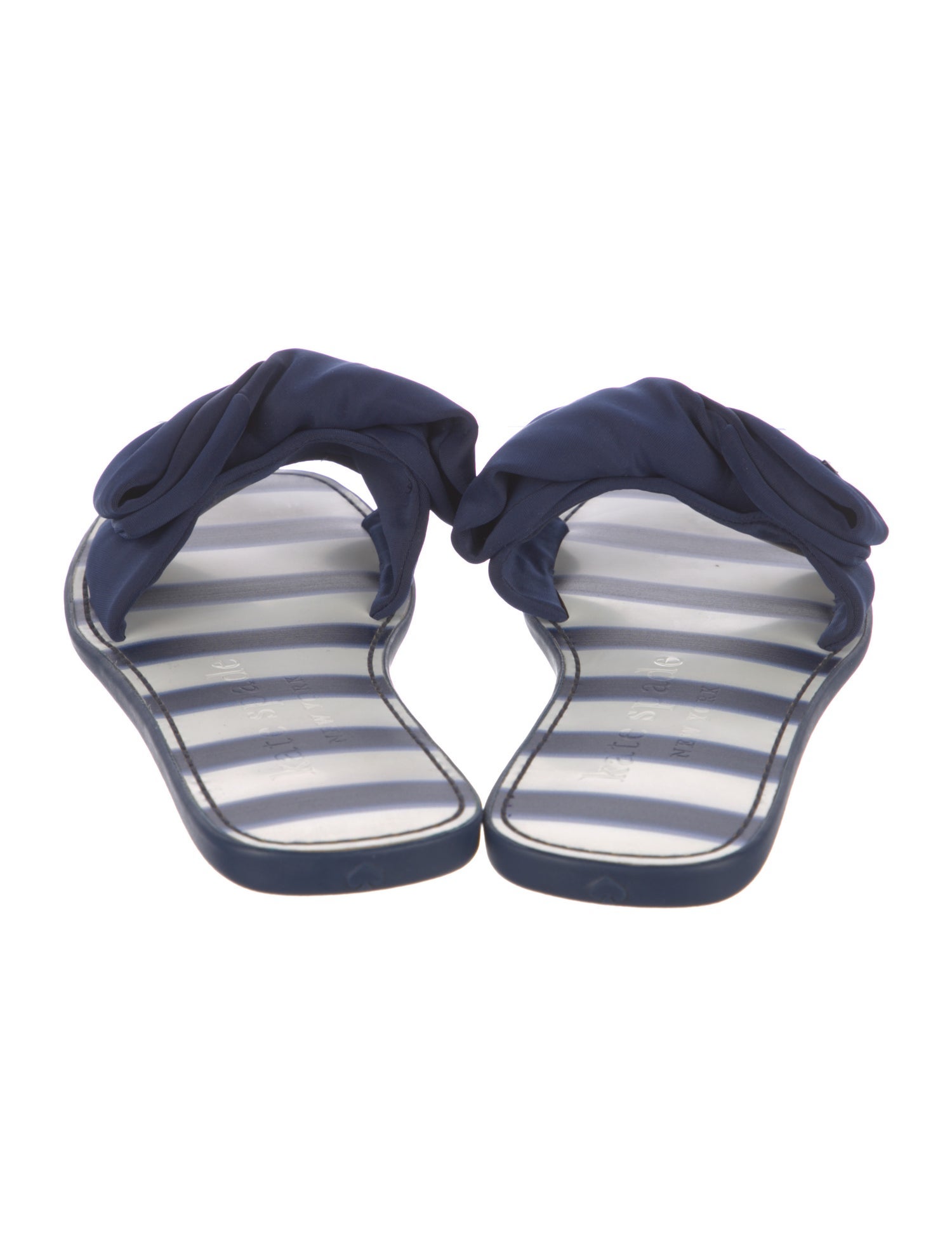 Kate Spade New York Satin Bow Accents Slides