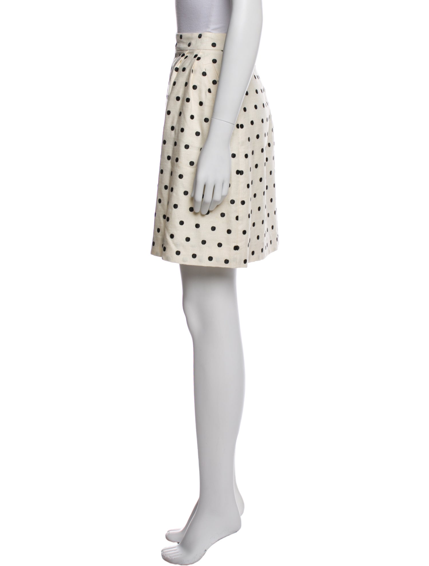 Kate Spade New York Polka Dot Print Mini Skirt