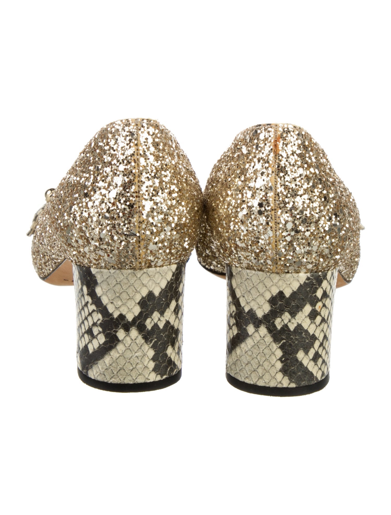 Kate Spade New York Glitter Animal Print Pumps