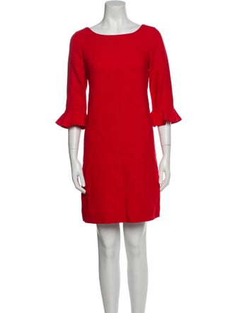 Kate Spade New York Bateau Neckline Mini Dress
