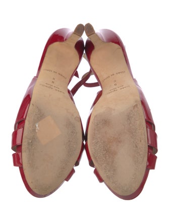 Kate Spade New York Patent Leather Slingback Sandals