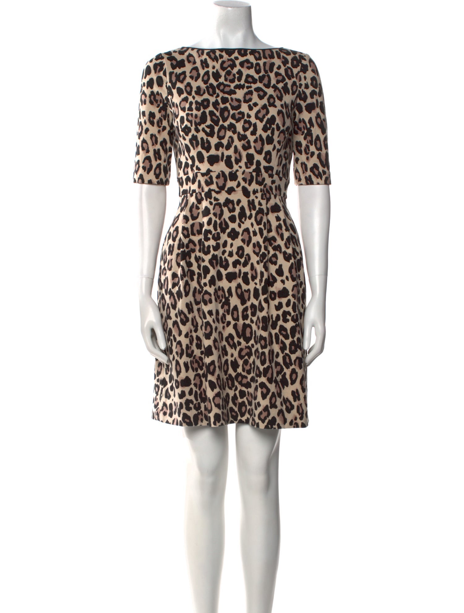 Kate Spade New York Animal Print Mini Dress