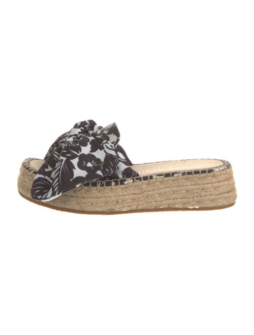Kate Spade New York Raffia Animal Print Espadrilles