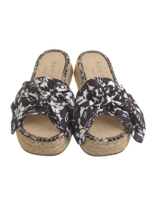 Kate Spade New York Raffia Animal Print Espadrilles