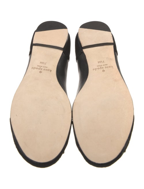 Kate Spade New York Leather Floral Print Flats