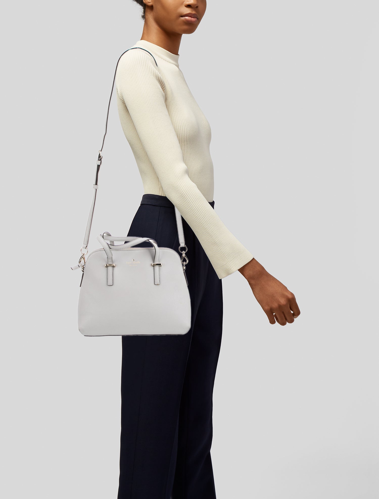 Kate Spade New York Saffiano Leather Top Handle Bag