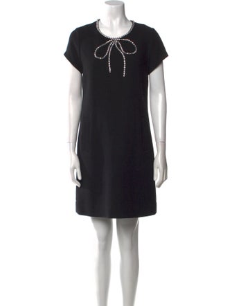 Kate Spade New York Crew Neck Mini Dress