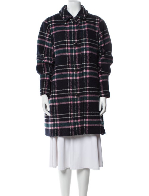 Kate Spade New York Plaid Print Coat