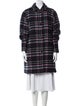 Kate Spade New York Plaid Print Coat