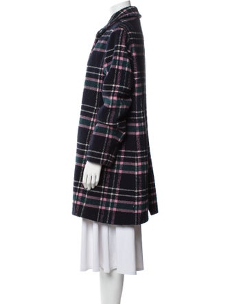 Kate Spade New York Plaid Print Coat