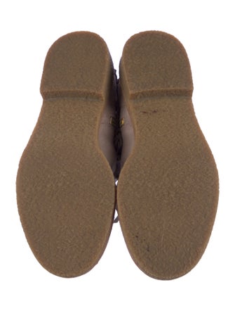 Kate Spade New York Suede Fringe Trim Accent Chelsea Boots