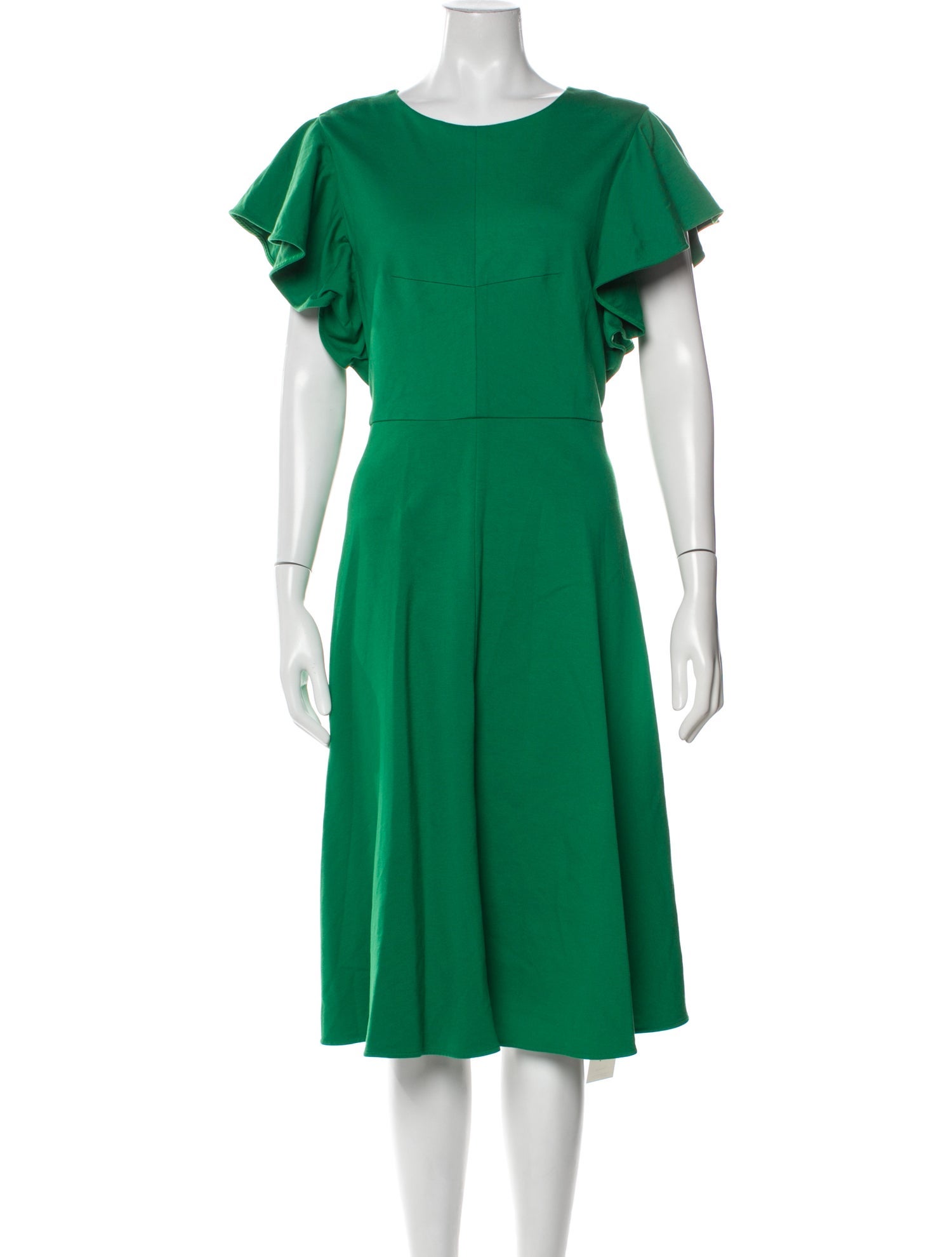 Kate Spade New York Scoop Neck Midi Length Dress