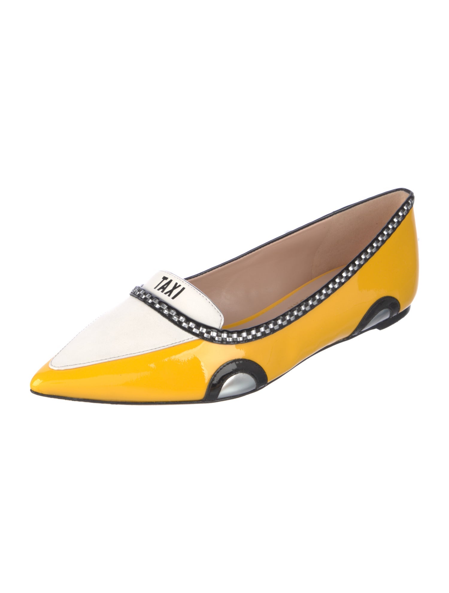 Kate Spade New York Patent Leather Printed Flats