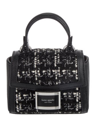 Kate Spade New York Tweed Top Handle Bag Mini