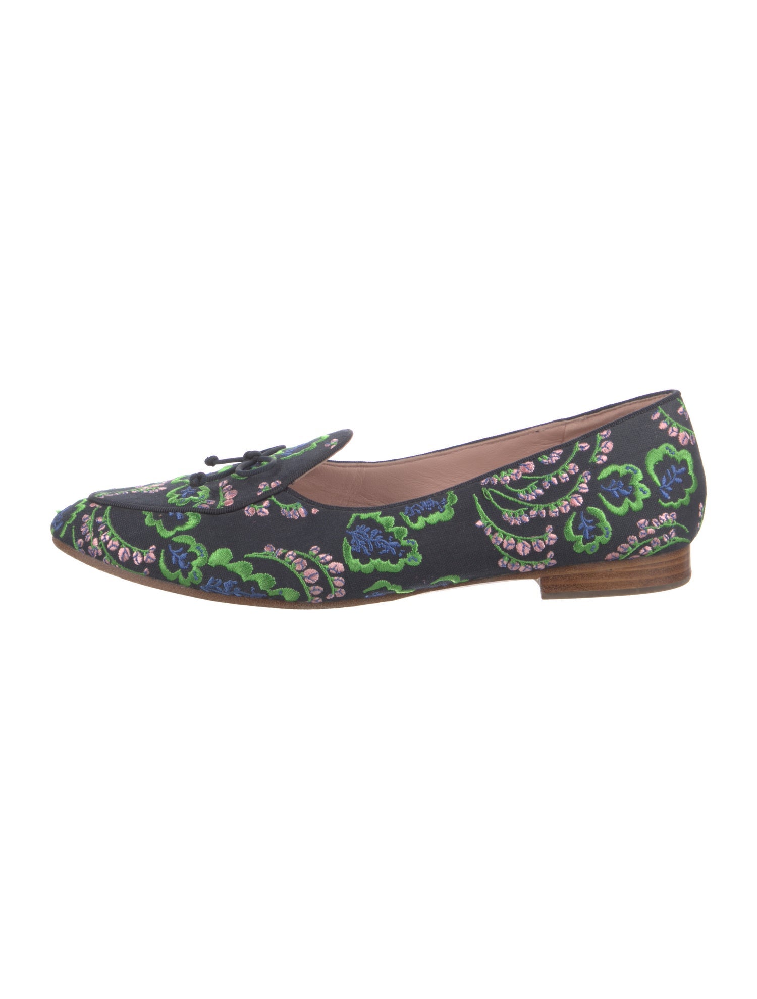 Kate Spade New York Canvas Floral Print Loafers