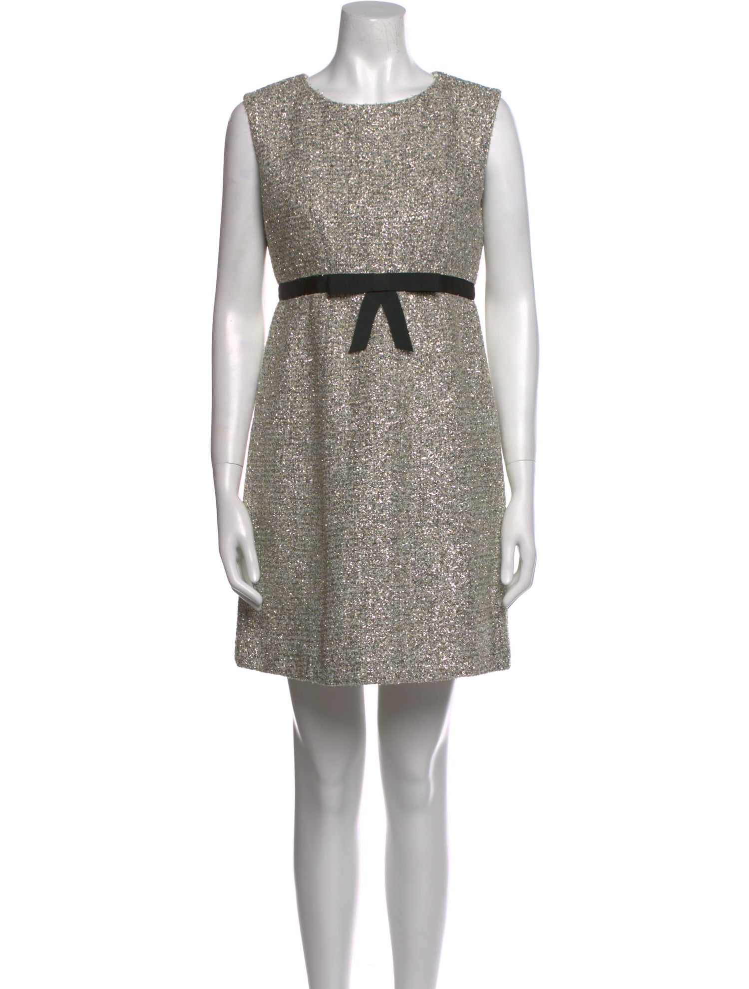 Kate Spade New York Bateau Neckline Mini Dress