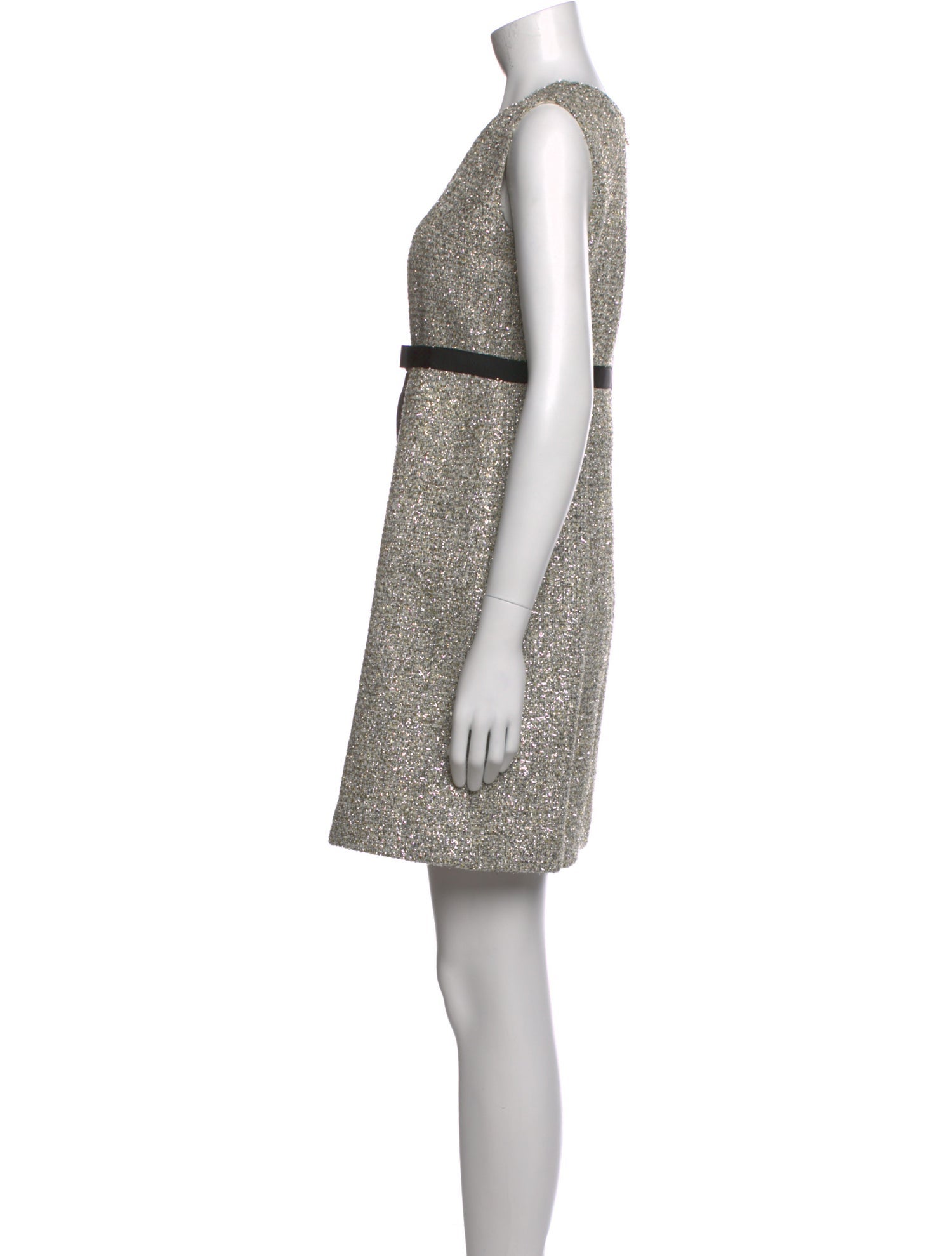 Kate Spade New York Bateau Neckline Mini Dress