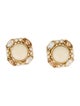 Kate Spade New York Crystal & Faux Pearl Stud Earrings