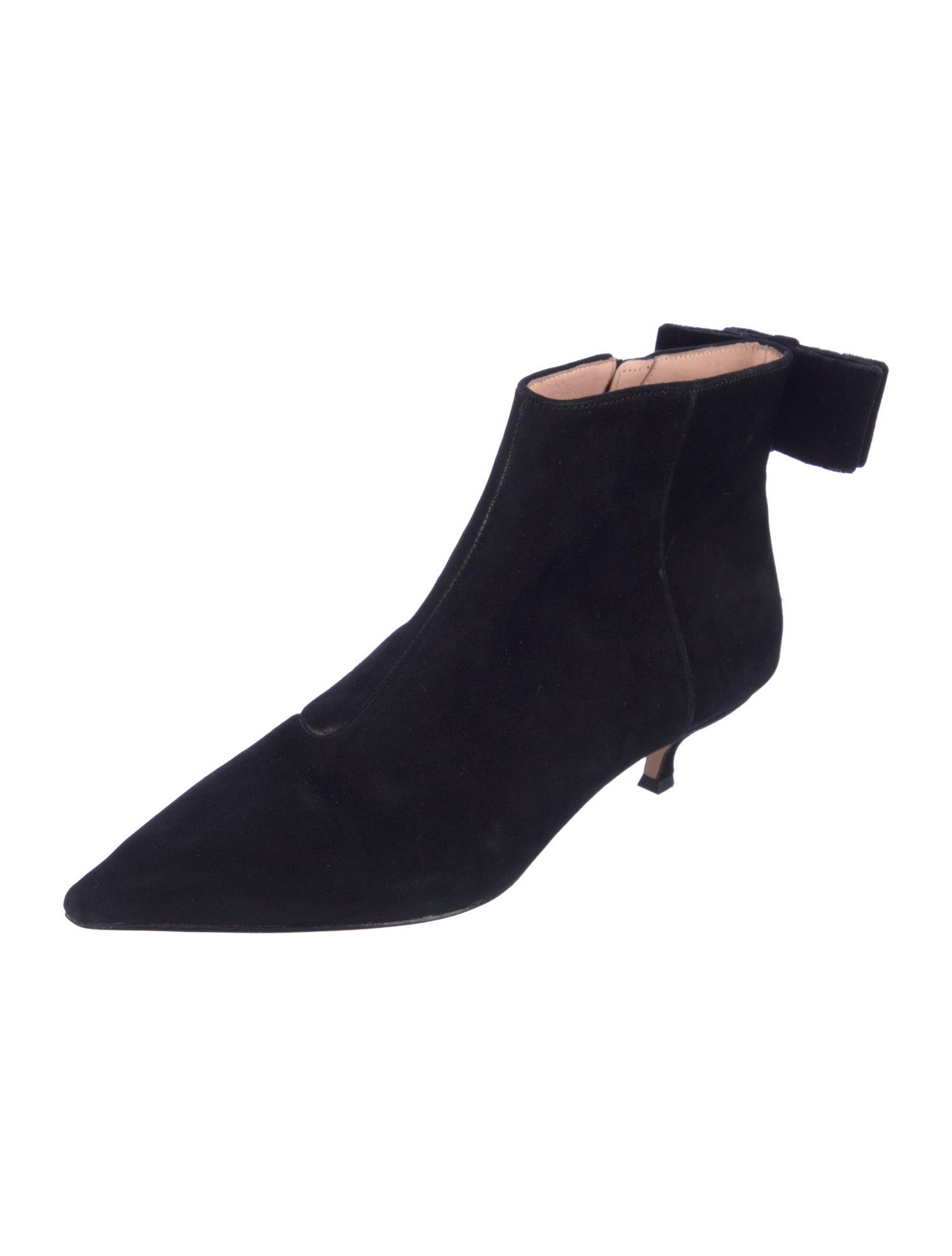 Kate Spade New York Suede Bow Accents Boots