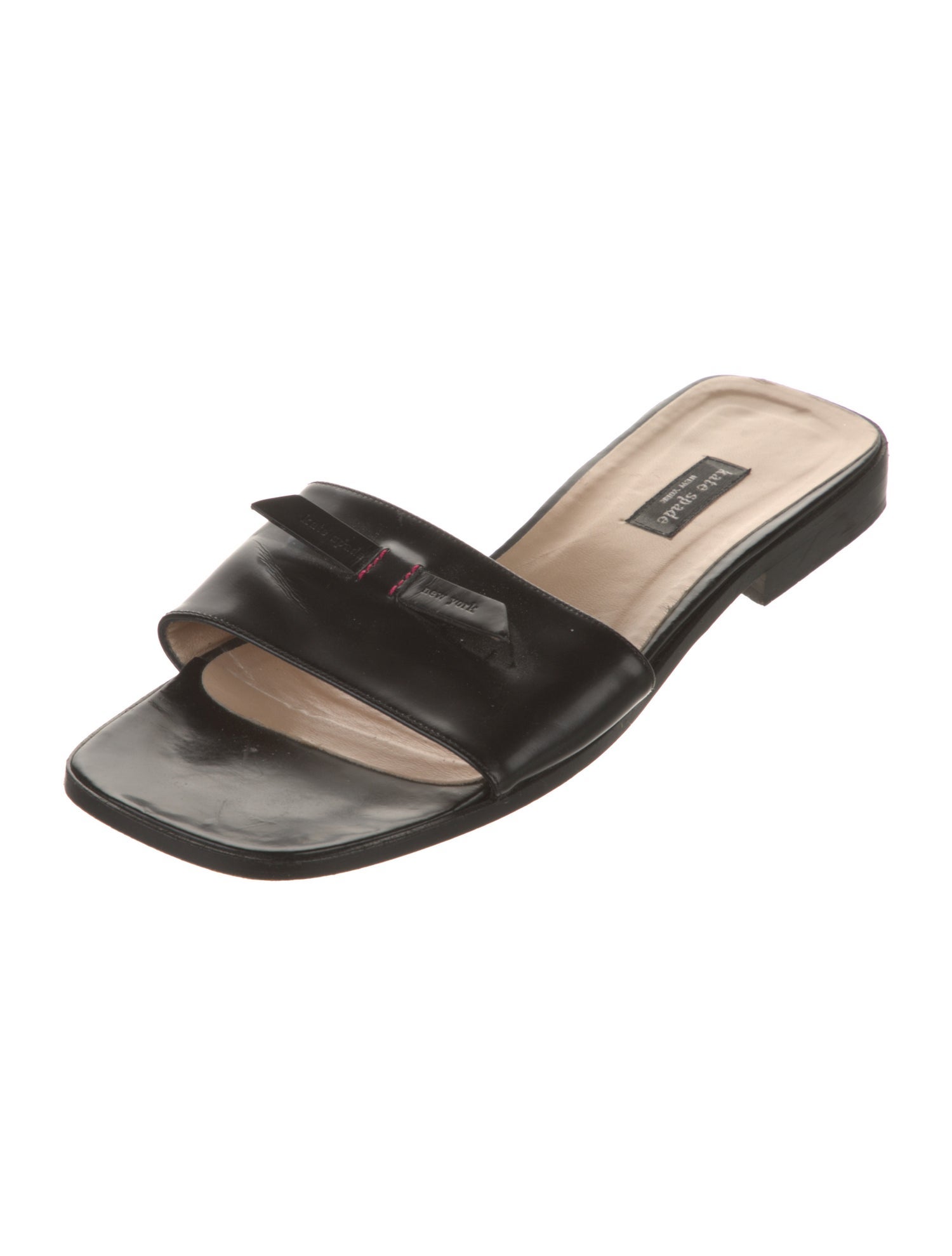 Kate Spade New York Leather Slides