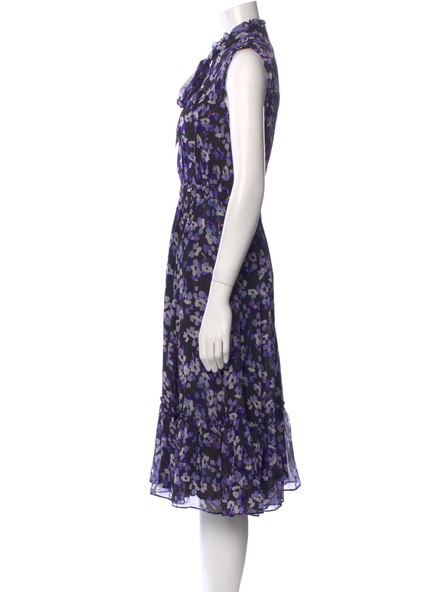 Kate Spade New York Silk Midi Length Dress