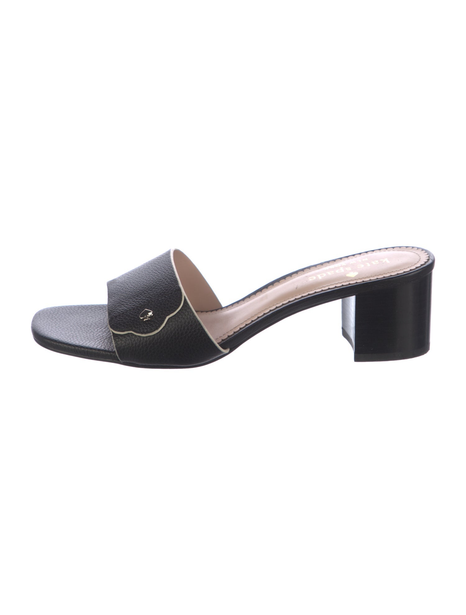 Kate Spade New York Leather Slides