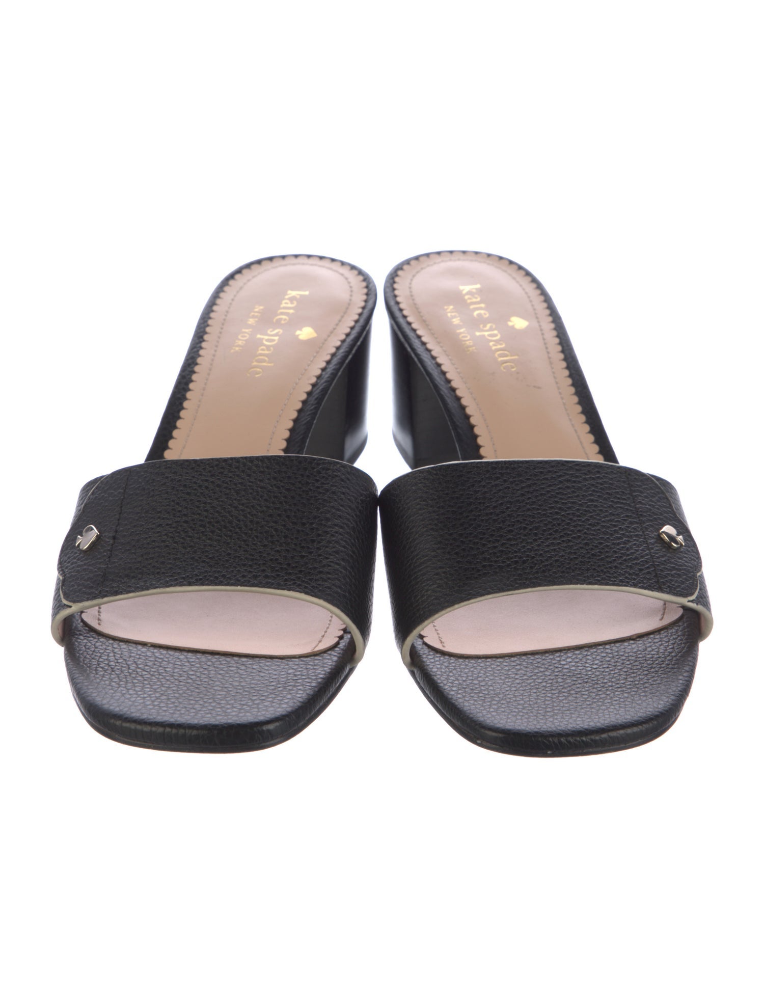 Kate Spade New York Leather Slides