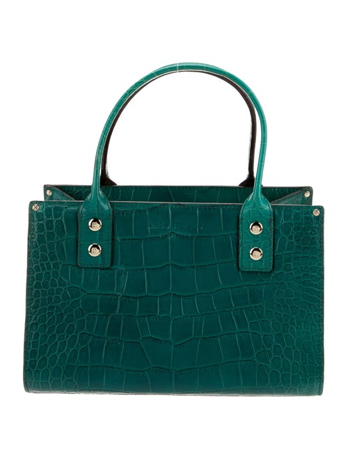 Kate Spade New York Embossed Leather Top Handle Bag