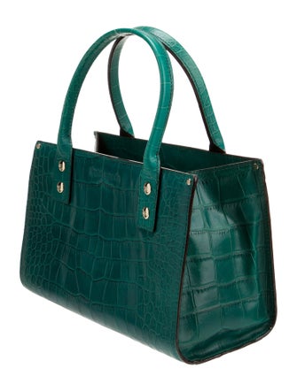 Kate Spade New York Embossed Leather Top Handle Bag