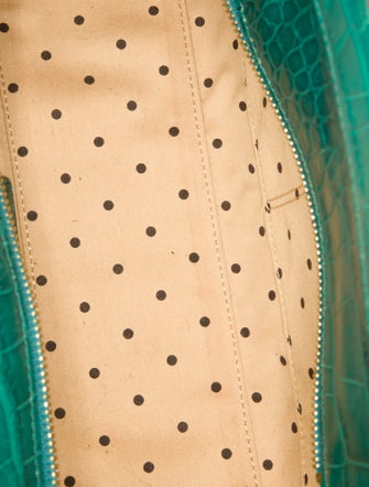 Kate Spade New York Embossed Leather Top Handle Bag