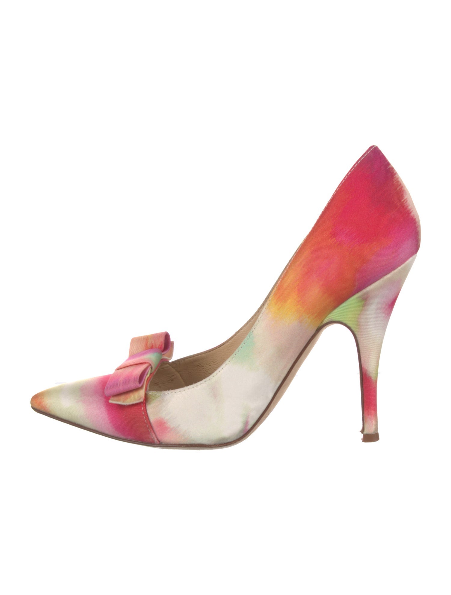 Kate Spade New York Tie-Dye Print Bow Accents Pumps