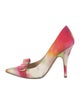 Kate Spade New York Tie-Dye Print Bow Accents Pumps