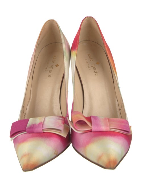 Kate Spade New York Tie-Dye Print Bow Accents Pumps