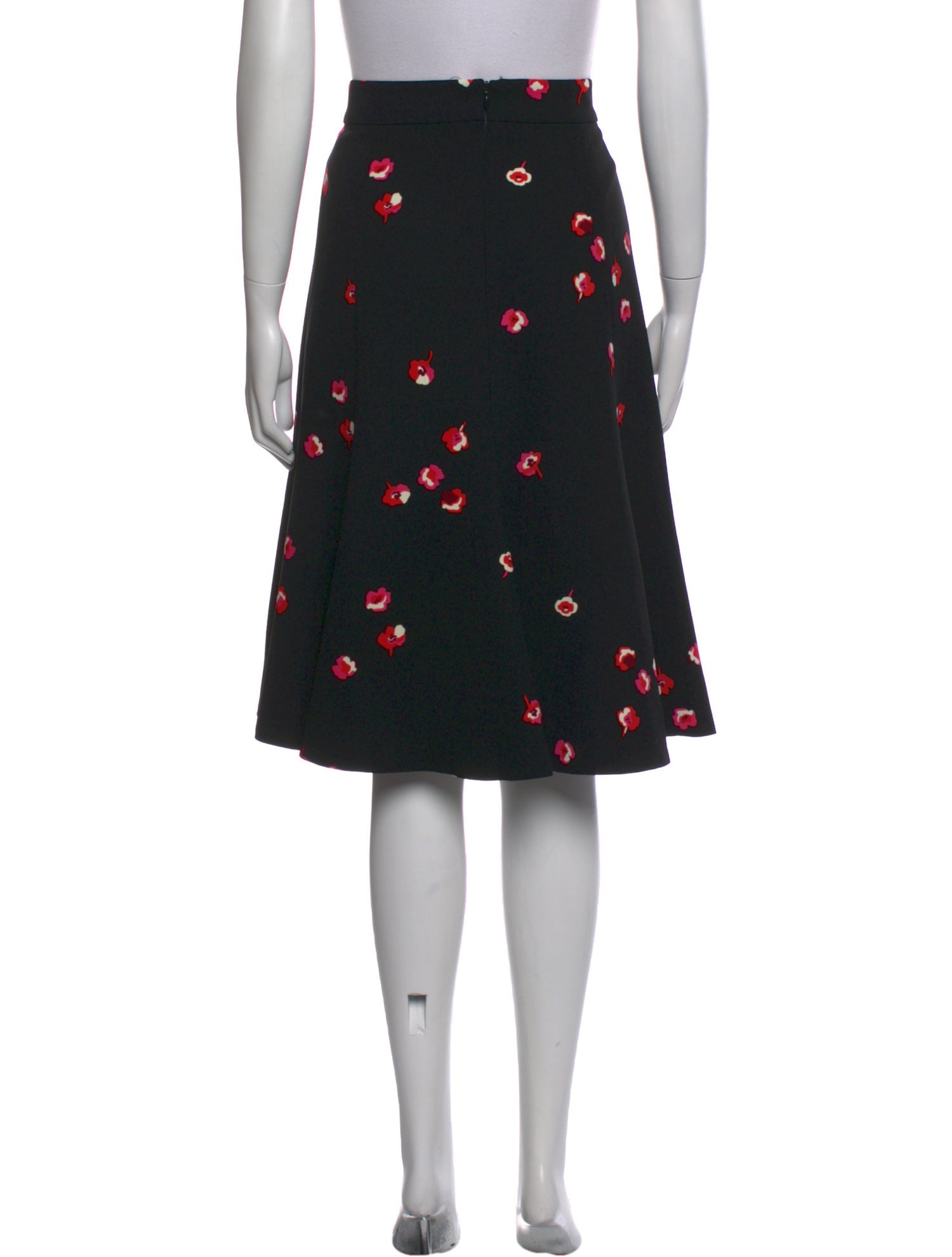 Kate Spade New York Floral Print Knee-Length Skirt
