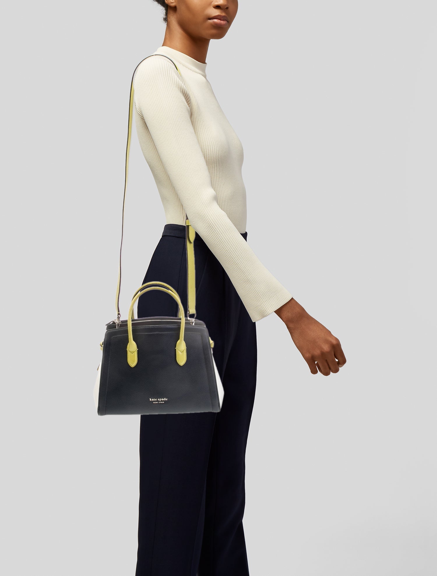 Kate Spade New York Leather Top Handle Bag w/ Tags