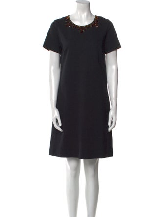 Kate Spade New York Crew Neck Mini Dress