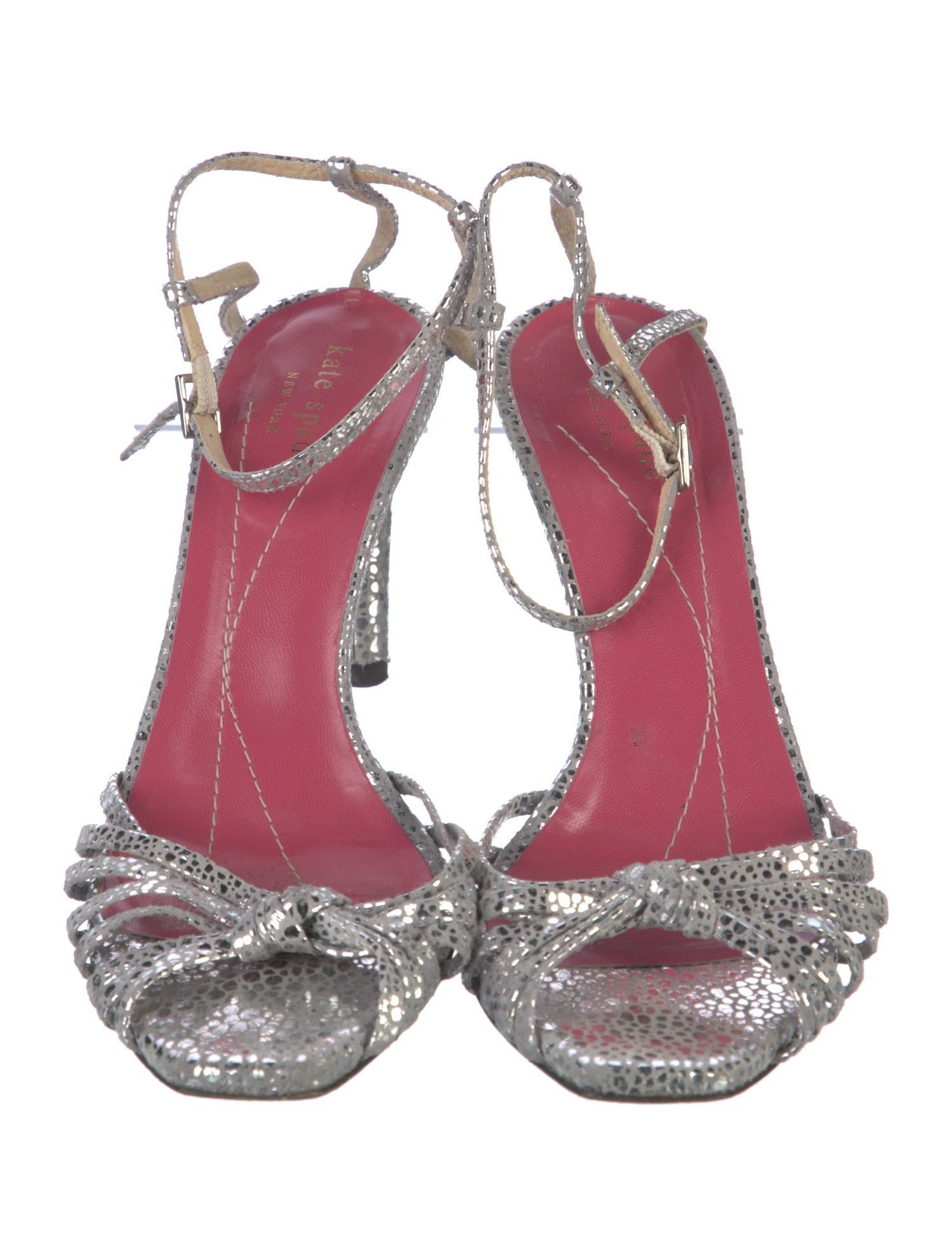 Kate Spade New York Embossed Leather Sandals