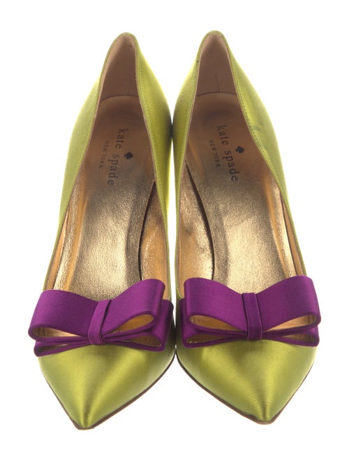 Kate Spade New York Satin Bow Accents Pumps