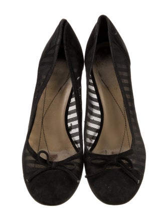 Kate Spade New York Suede Mesh Accents Pumps