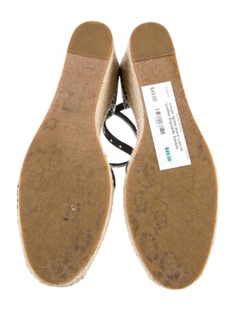 Kate Spade New York Canvas Studded Accents Espadrilles