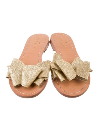 Kate Spade New York Glitter Glitter Accents Slides