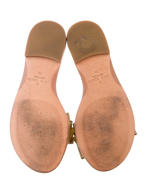 Kate Spade New York Glitter Glitter Accents Slides